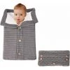FOZIY Gigoteuse Bébé Tricotée Couverture Bébé Emmailloter Poussette Sac De Couchage Gants Ensemble En Laine D'agneau Avec Boutons Pour Bébé 0-12 Mois，Fonepro