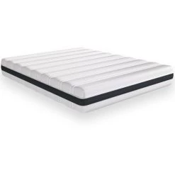 HBEDDING Matelas Ressorts Ensachés 140x190 Hygiospring - Mousse HR - Blanc -Matelas Soldes Boutique 63927187 3