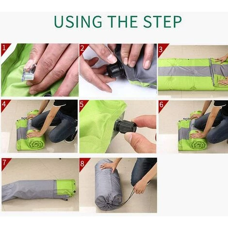 HAZEL Matelas Gonflable Lit De Voiture, Portatif Automatique De Matelas Pneumatique Pour Voyage Autonome En Plein Air 5 HAZEL Matelas Gonflable Lit De Voiture, Portatif Automatique De Matelas Pneumatique Pour Voyage Autonome En Plein Air – Image 5