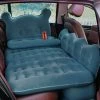 HAZEL Matelas Gonflable Voiture SUV Avec Pompe, Lit Gonflable De Voyage, Coussin De Siège Arrière De Voiture Pour Des Enfants, Confortable Surface Floquée Pour Camping Voyage (Bleu)