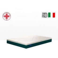 Matelas à Ressorts Ensachés à Mémoire De Forme 25cm 80x190cm Ibrido Veradea -Matelas Soldes Boutique 64867350 3