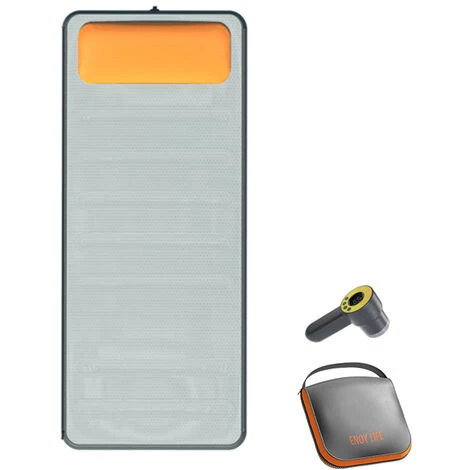 HAPPYSHOPPING Matelas Pneumatique Pliant Portable épaississement Automatique, S - S 1 HAPPYSHOPPING Matelas Pneumatique Pliant Portable épaississement Automatique, S - S