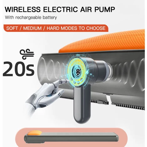 HAPPYSHOPPING Matelas Pneumatique Pliant Portable épaississement Automatique, S - S 4 HAPPYSHOPPING Matelas Pneumatique Pliant Portable épaississement Automatique, S - S â Image 4