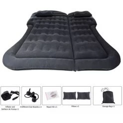 FUIENKO Lit Gonflable De Voiture SUV, Matelas Arrière De Voiture, Tapis De Couchage De Voyage, Tout-terrain, Tapis De Camping, Accessoires De Voiture,Grey,CHINA -Matelas Soldes Boutique 65426391 5