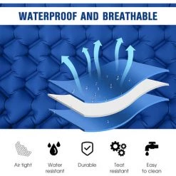 ASUPERMALL Tapis De Camping Léger Avec Oreiller Pneumatique Matelas Pneumatique Portable Matelas De Couchage Imperméable Pour Sac à Dos,Orange 9 ASUPERMALL Tapis De Camping Léger Avec Oreiller Pneumatique Matelas Pneumatique Portable Matelas De Couchage Imperméable Pour Sac à Dos,Orange -Matelas Soldes Boutique 65892863 5