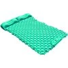 TANCYCO Matelas De Couchage Extérieur En TPU Pour Camping, Tapis Gonflable Avec Oreillers, Tapis De Voyage, Tente, Lit Pliant, Coussin D'air Ultraléger Pour Randonnée, Trekking (vert)