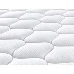 DEWINNER Matelas En Mousse Et Ressorts 140x190 , 20 Cm Épaisseur, Hypoallergénique, Soutien Optimal, Confort (140x190x20cm) - Blanc -Matelas Soldes Boutique 66854995 5