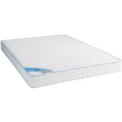 LES TENDANCES Matelas Mousse 160x200 Cm Avec Housse Lavable Somy - 16 Cm