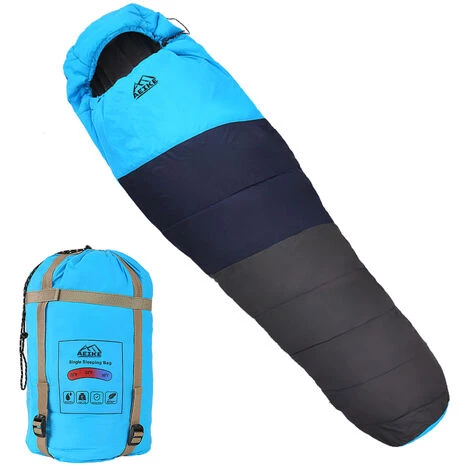 ASUPERMALL Sac De Couchage Momie Sac De Couchage Ultraléger Pour Maman Parfait Sac Momie 3-4 Saisons Avec Sac De Sorage Pour La Randonnée Et Le Camping 5 ASUPERMALL Sac De Couchage Momie Sac De Couchage Ultraléger Pour Maman Parfait Sac Momie 3-4 Saisons Avec Sac De Sorage Pour La Randonnée Et Le Camping – Image 5