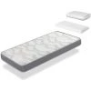 DORMALIT Pack Matelas 80X160 H14 CM NIRVANA + 1 Oreiller Junior 80x35 Cm + 1 Protège Matelas 80x160 Cm