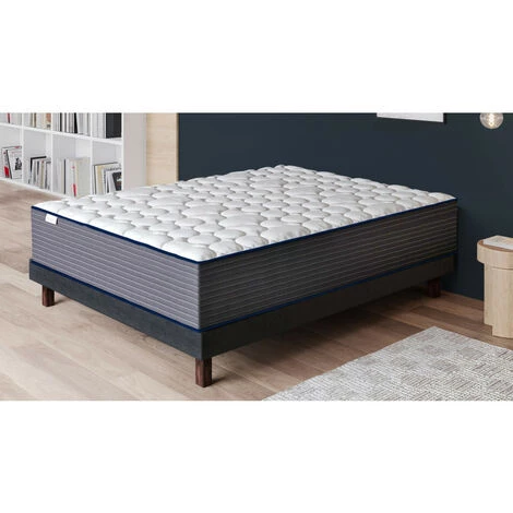 HBEDDING Matelas à Mémoire De Forme 180x200 + Couette + 2 Oreillers - Ultra HR - Blanc 2 HBEDDING Matelas à Mémoire De Forme 180x200 + Couette + 2 Oreillers - Ultra HR - Blanc – Image 2