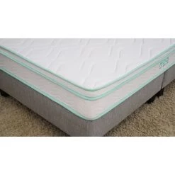 PROVENCE LITERIE Matelas Noa A Ressorts Ensaches + 4 Cm Memoire De Forme 80 Kg/m3 - 90x190 Hauteur +/- 21 Cm - Accueil Ferme - Soutien Ferme - 7 Zones De Confort - Hypoallergenique -Matelas Soldes Boutique 67452550 3