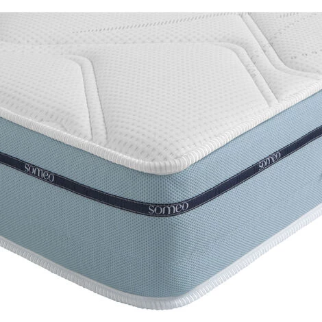 Matelas Mémoire De Forme Songe 500 - SOMEO 160x190 - Blanc 4 Matelas Mémoire De Forme Songe 500 - SOMEO 160x190 - Blanc – Image 4