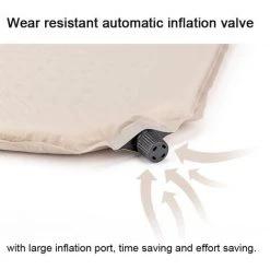 LIFCAUSAL Tapis De Couchage Extérieur Camping Tapis Gonflable Avec Oreillers Tapis De Voyage Tente Lit Pliant Coussin D'air Ultra-léger Pour Randonnée Trekking (Multicolore) -Matelas Soldes Boutique 67837638 4