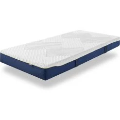 NINGX Mousse Matelas - 90x200x18cm - H3 Mi-Ferme - Respirant - Öko Tex Certifié - Matelas En Mousse à Mémoire De Forme - Ergonomique - Sensation D'allongement Dur - Matelas 7 Zones