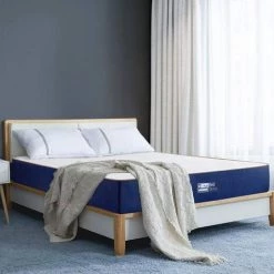 NINGX Matelas 140x190 à Mémoire De Forme, Bedstory 2,5CM De Mousse à Mémoire De Forme Pure, Matelas Mousse Viscoélastique 65kg/m3, Souple Et Ferme à La Fois, Antibactérien, Hypoallergénique, Hauteur 18CM