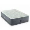 Lit Gonflable électrique 2 Personnes Queen Size Intex PremAire I - Gris